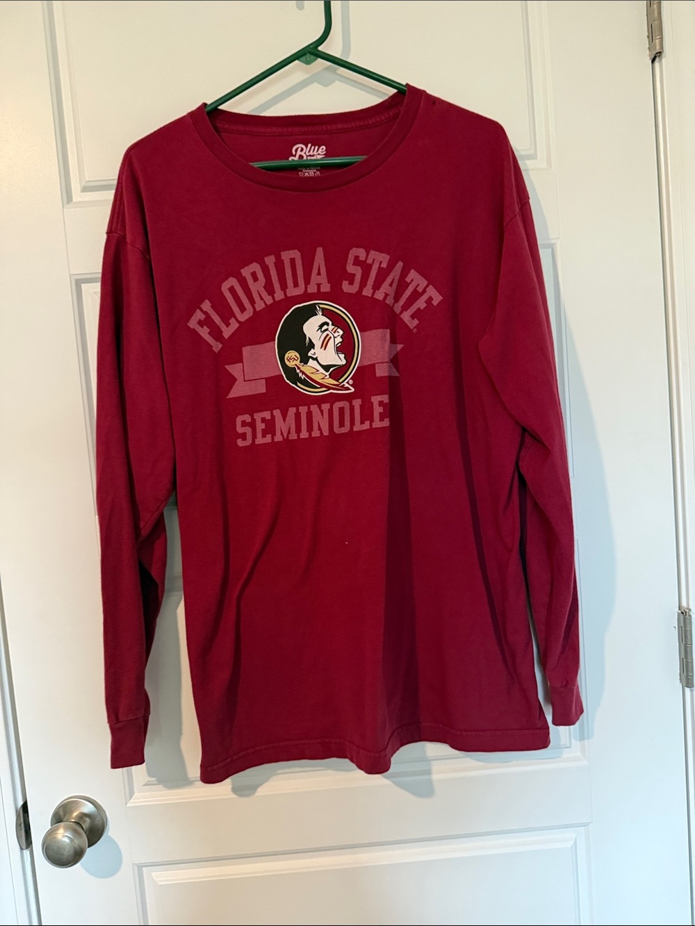 Florida State Seminoles Men's Long-Sleeve Tee - Garnet